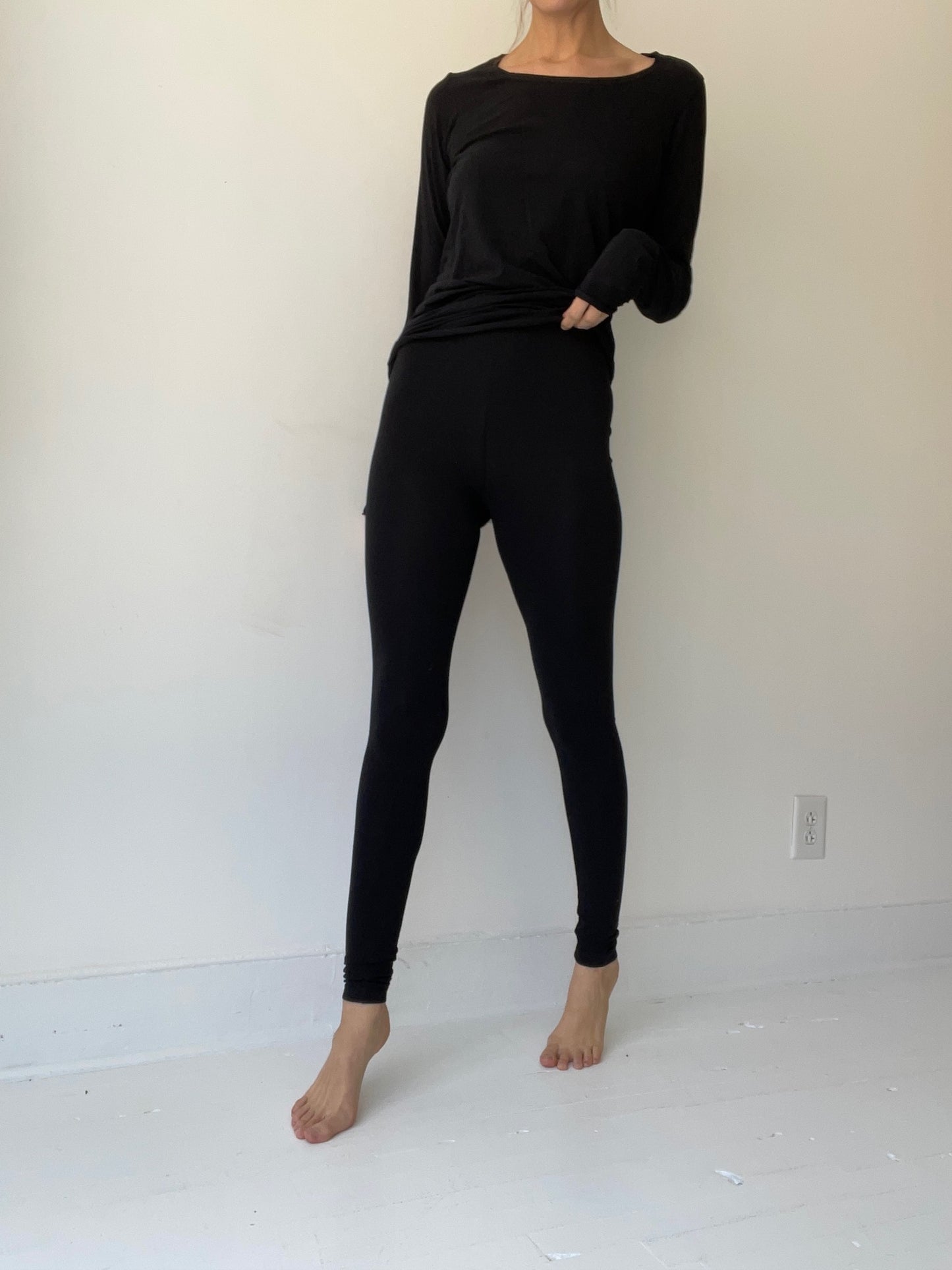 a classic leggings BLACK by rundholz black label 95