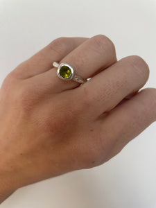 peridot ring