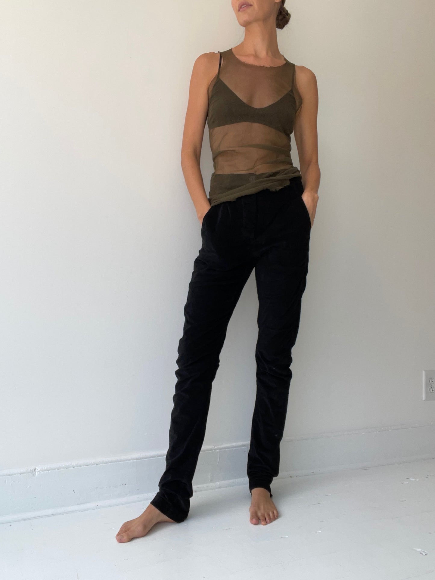 rundholz dip velvet pant