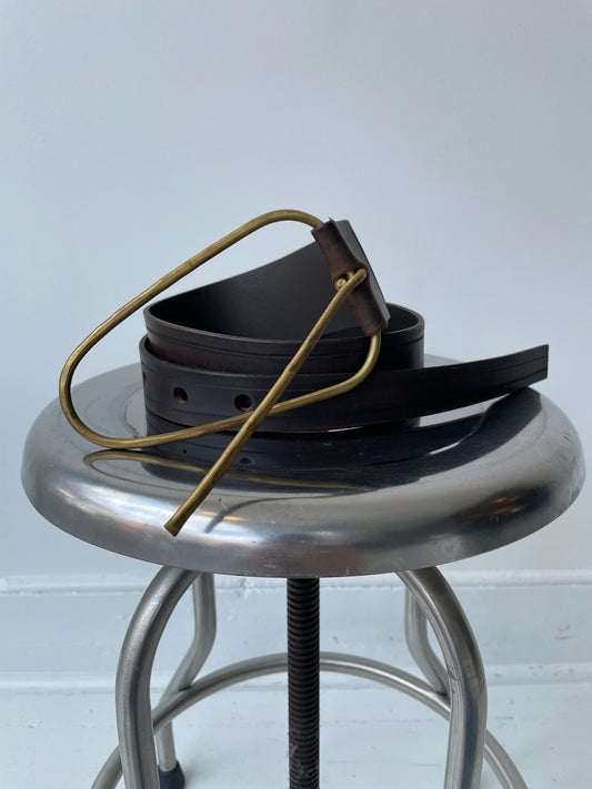 johnny farah brown rhone belt