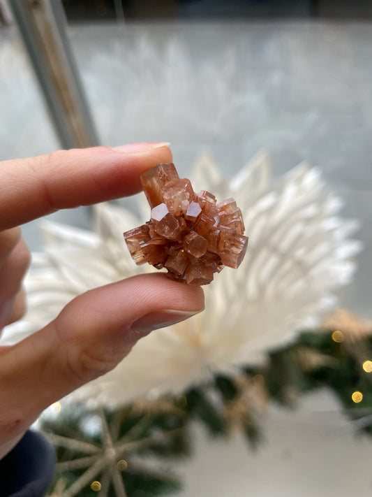 star aragonite crystal cluster