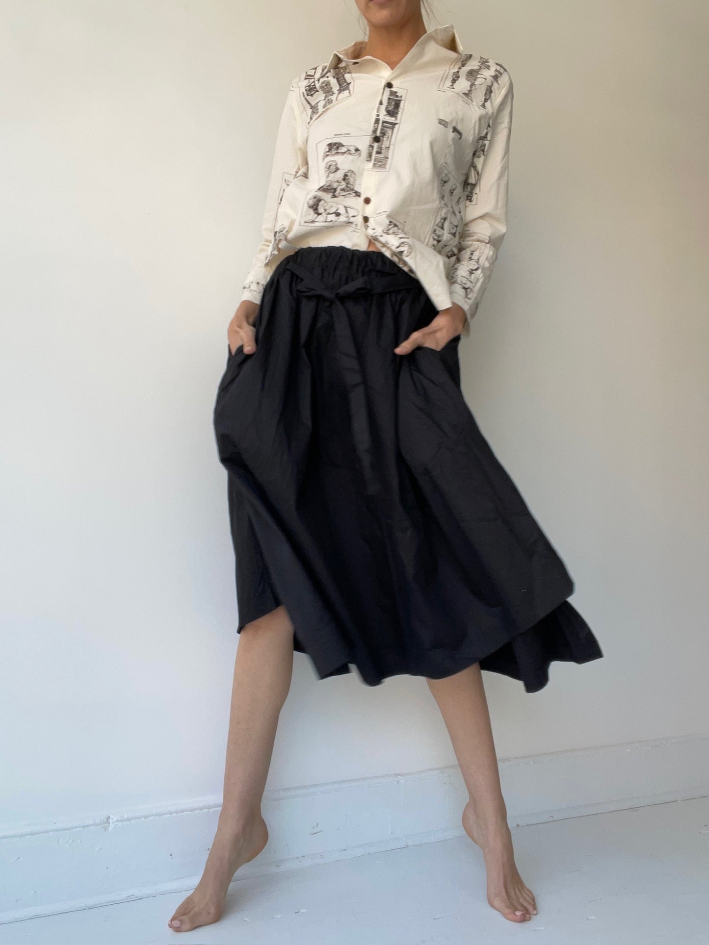 aleksandr manamïs asymmetric skirt
