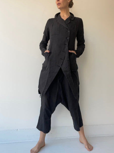 pal offner linen penguin coat