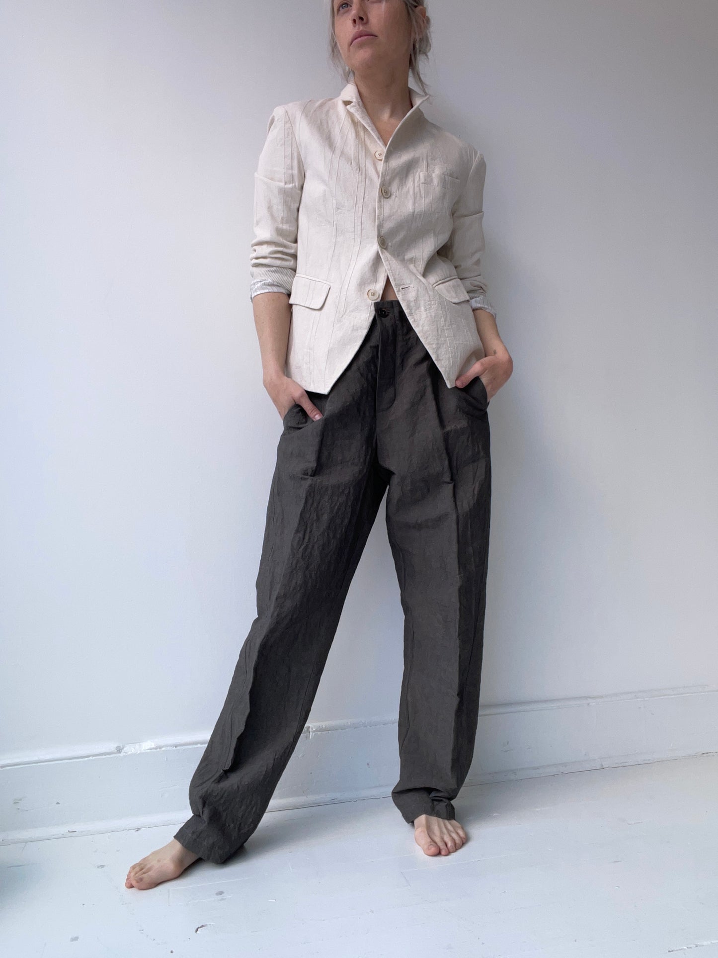 forme d’expression cropped jacket