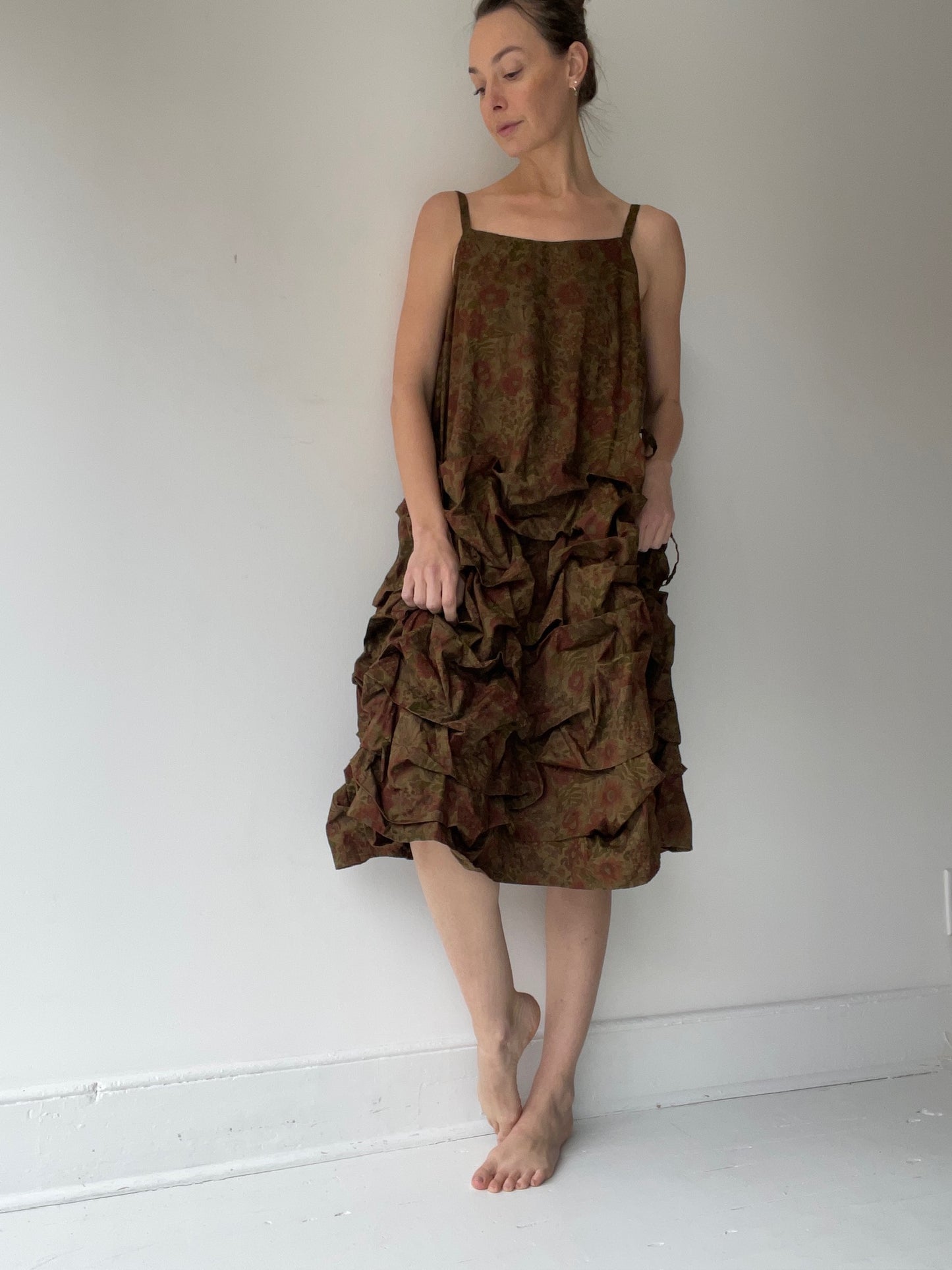 krista larson long tunnel slip pine floral