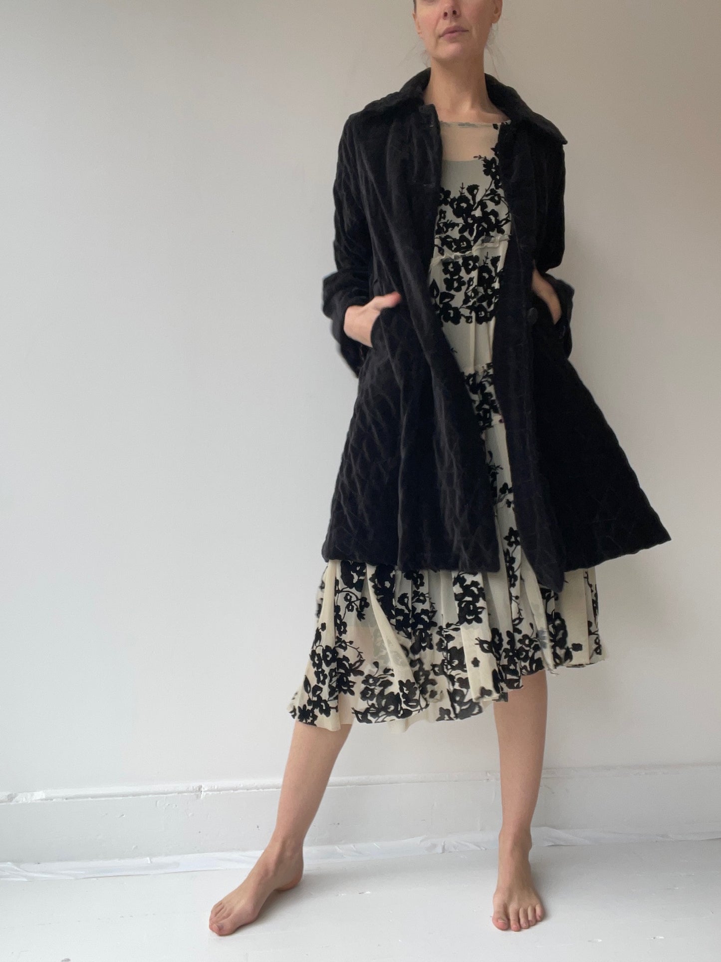 preloved quilted coat
