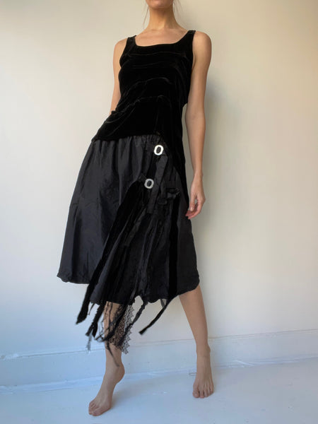 ribbon and lace skirt