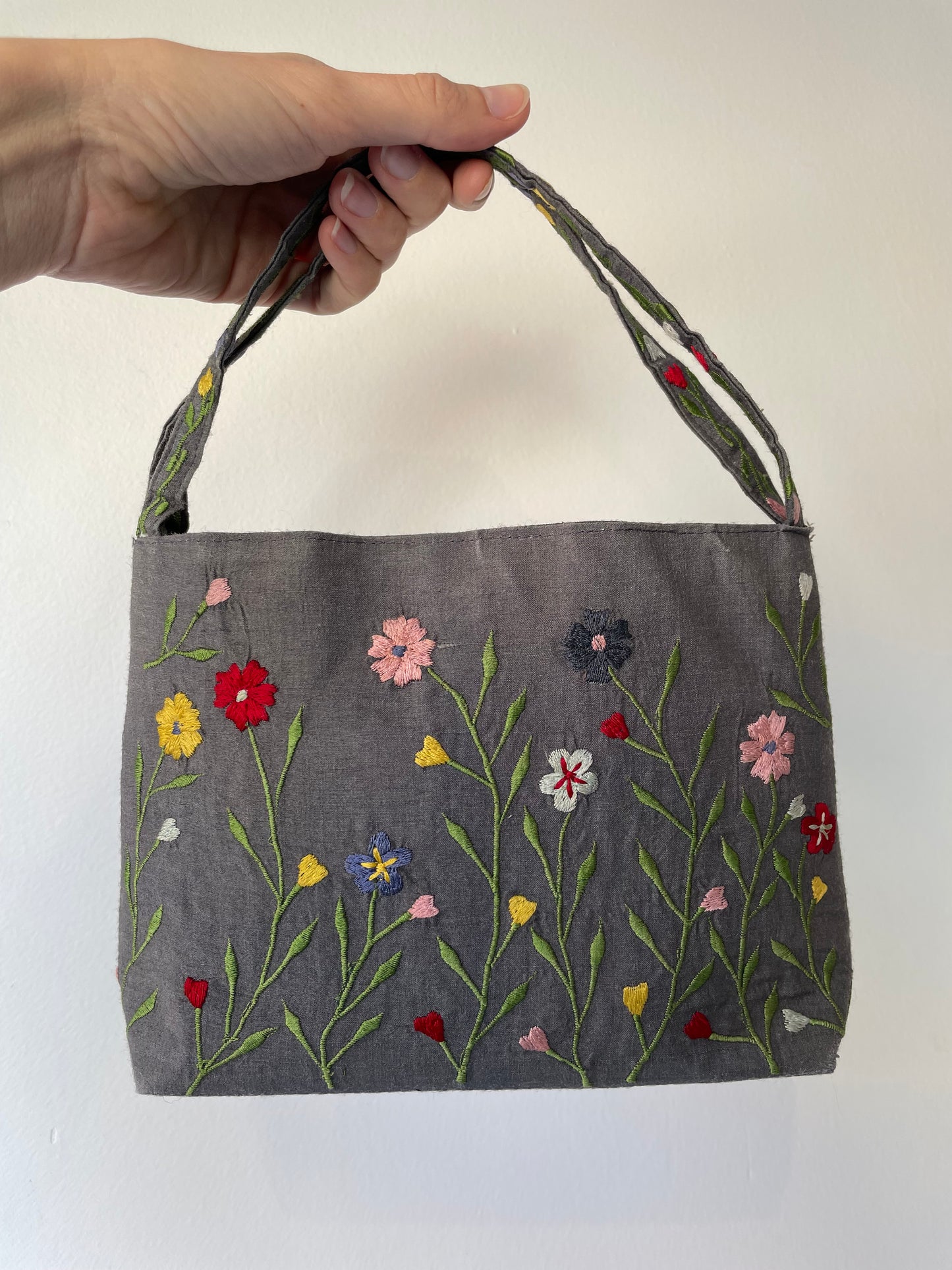 vintage flower purse