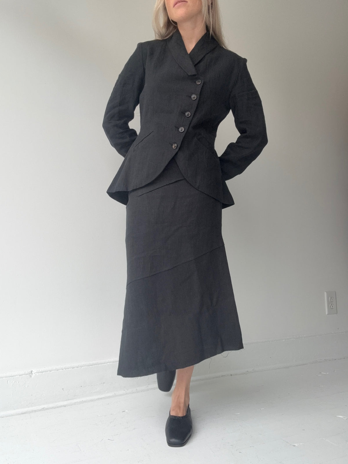 anika skarstrom linen skirt