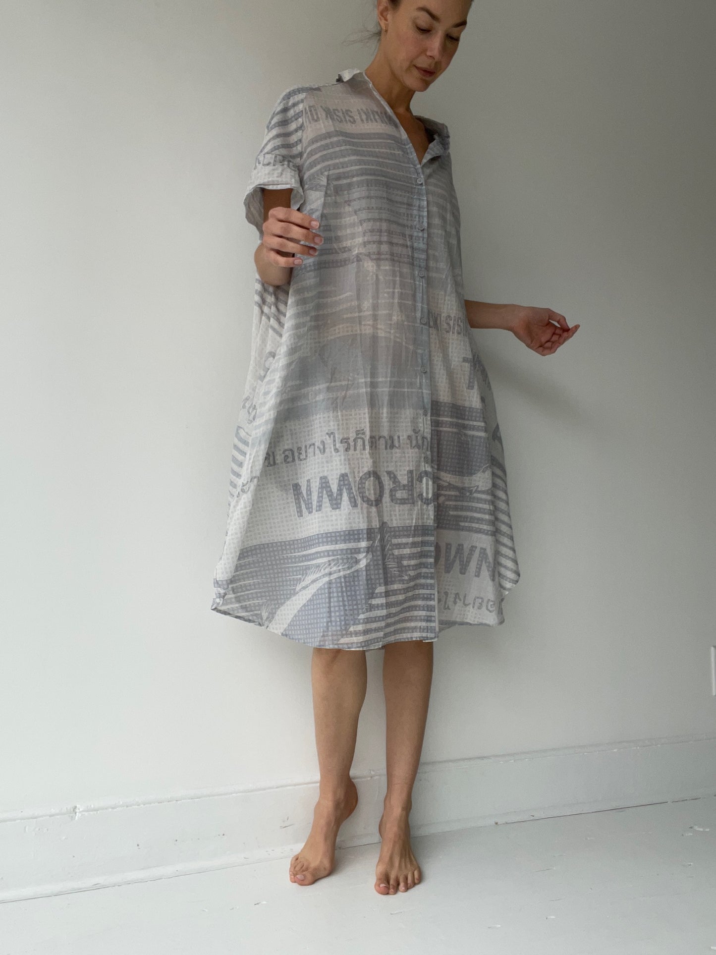 rundholz black crown shirtdress