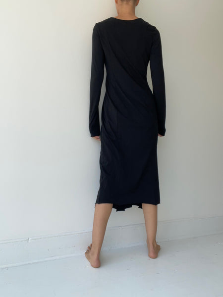 rundholz black label long tab dress