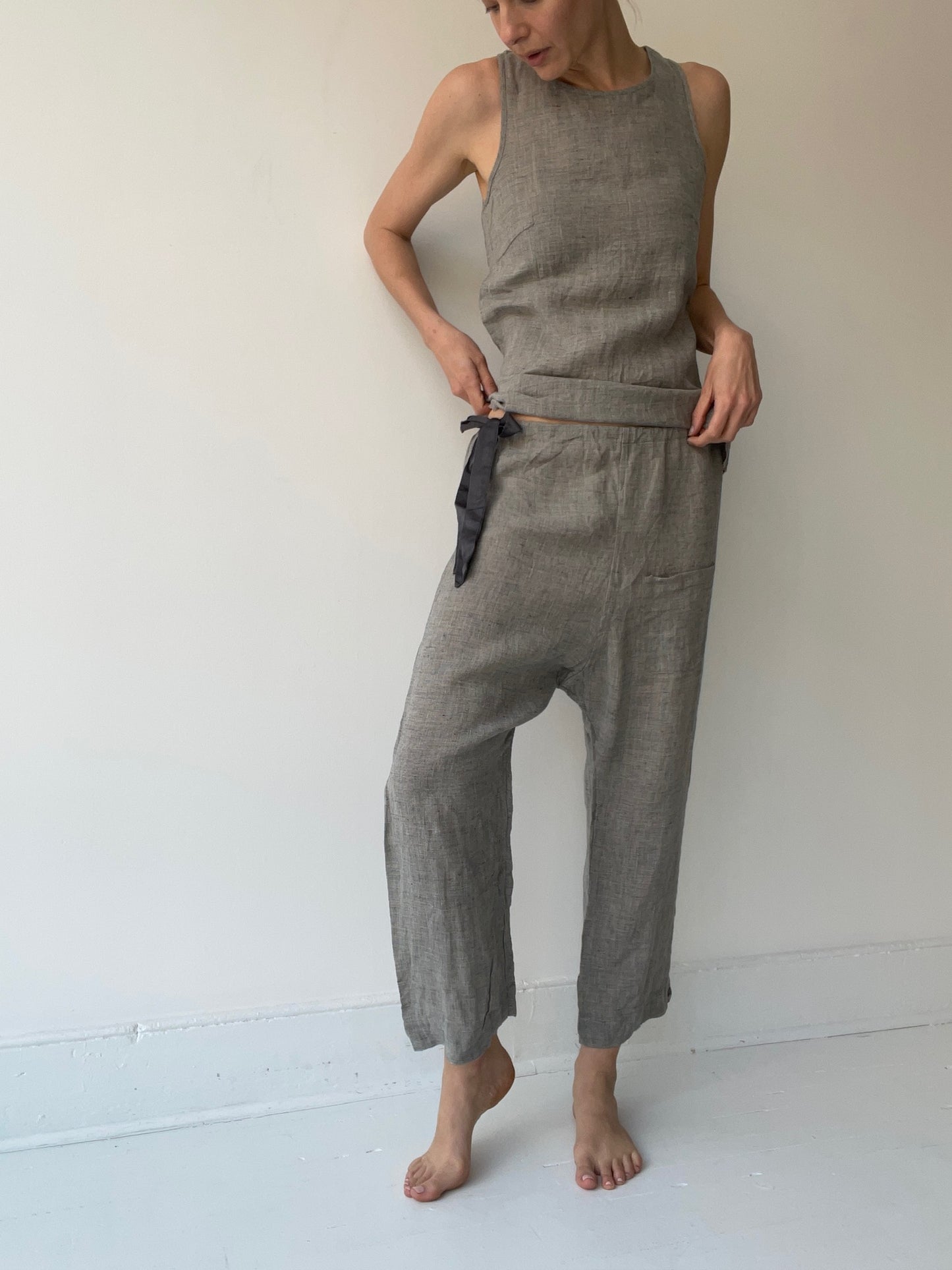 sula grey japan pants