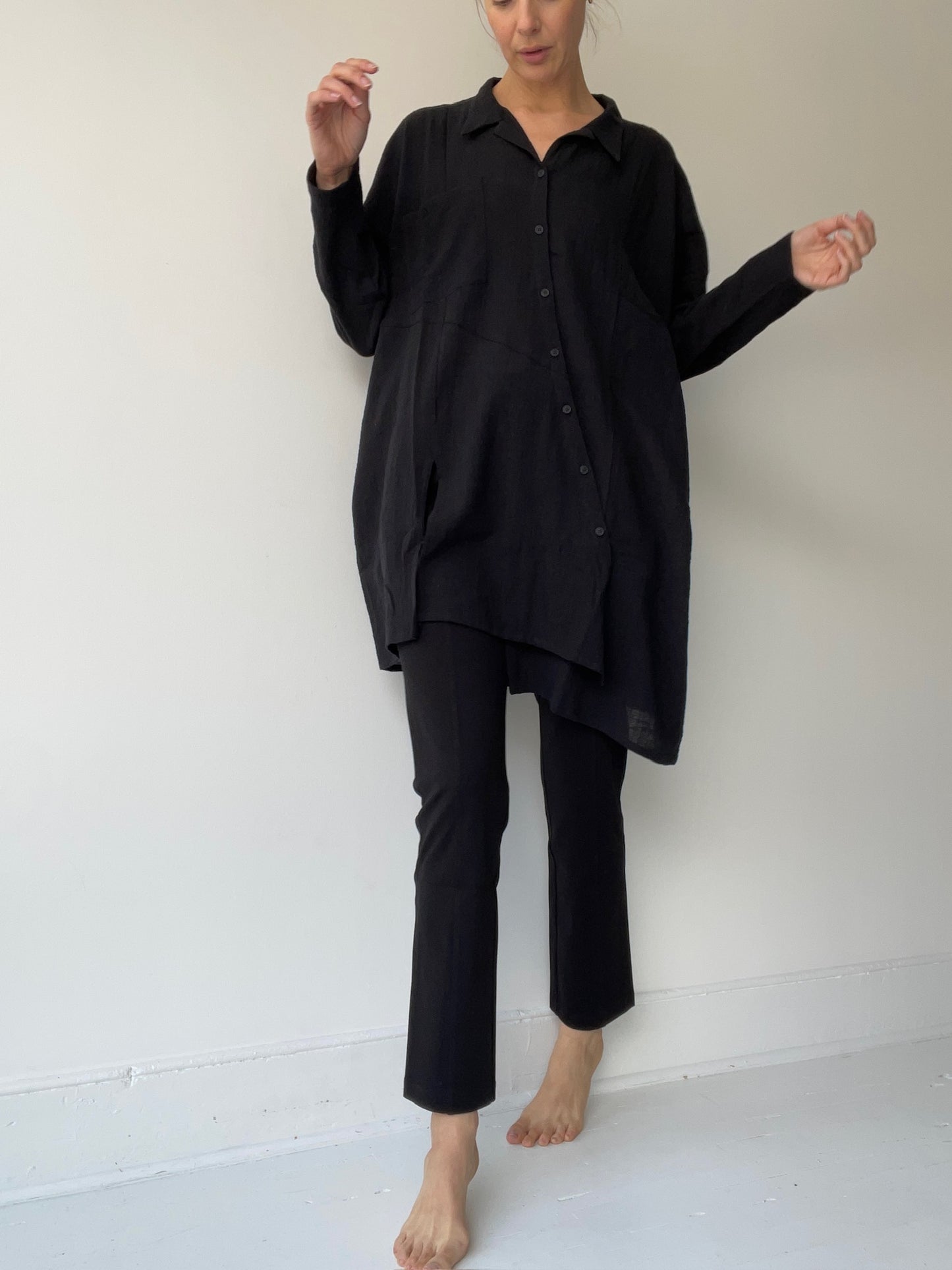 pal offner oversized muslin shirt