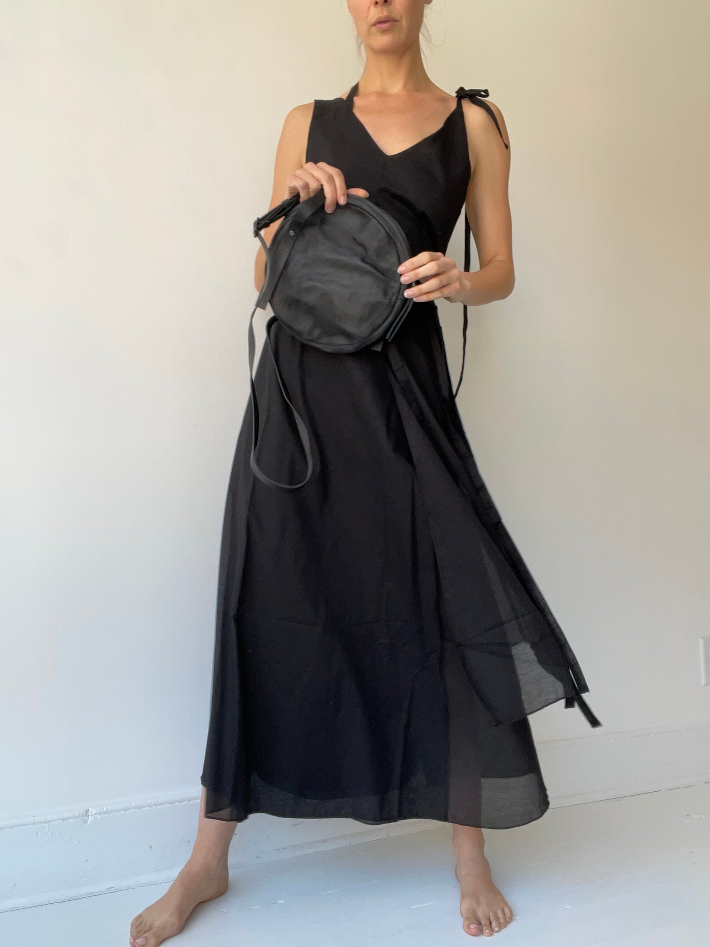 a pal offner circle bag with 100% calf leather