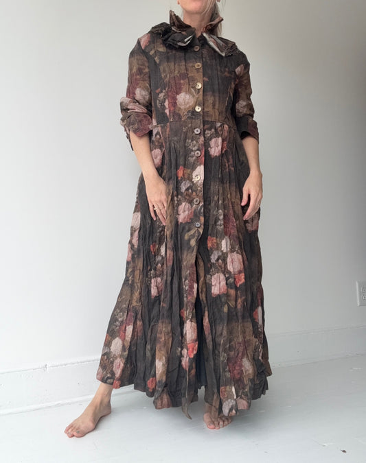 aleksandr manamïs long floral coat