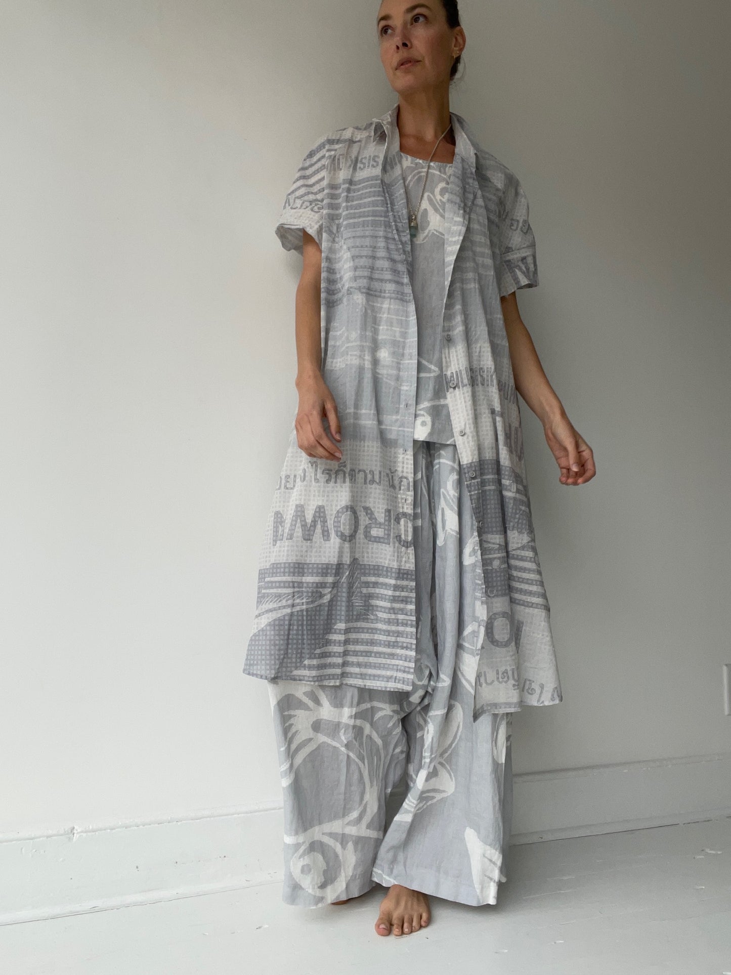 rundholz black crown shirtdress