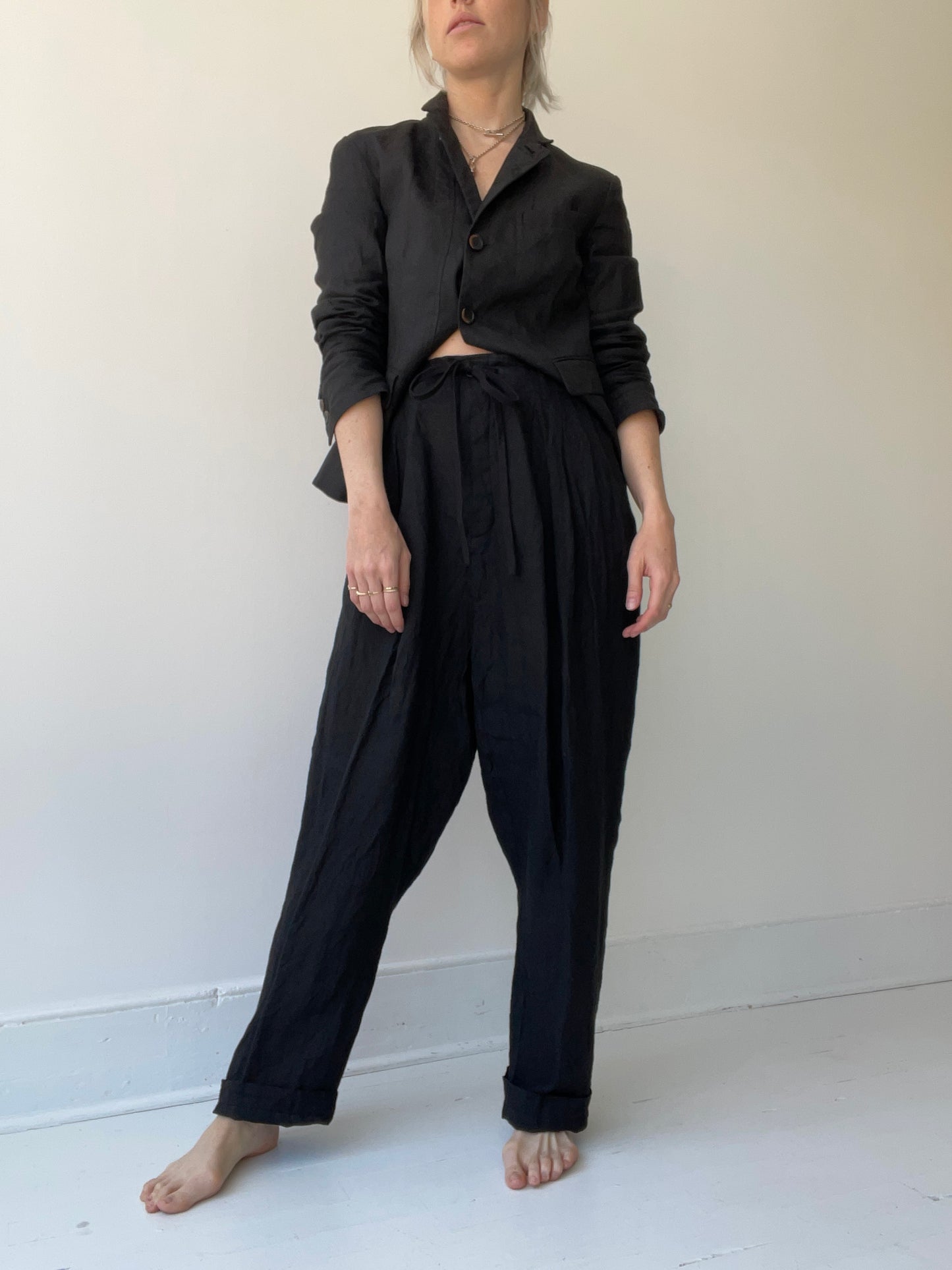 forme d’expression tucked sarouel pants