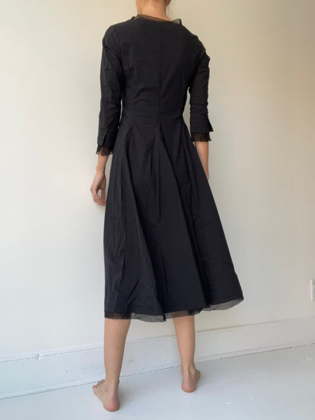 rundholz black label 3/4 stretch dress