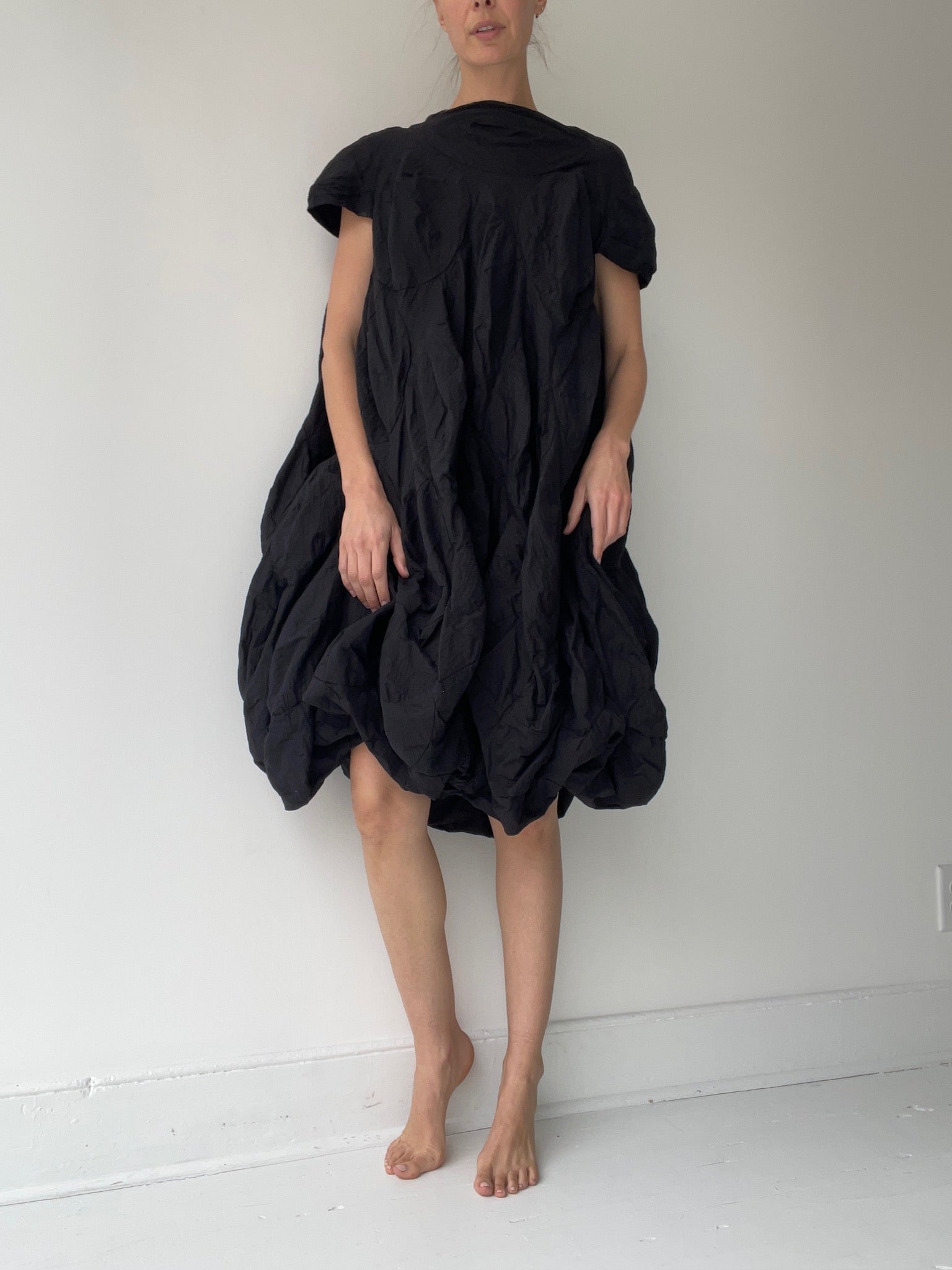 a rundholz mainline aubrey dress with 60% linen/18% cotton/18% polyamide/4% elastane