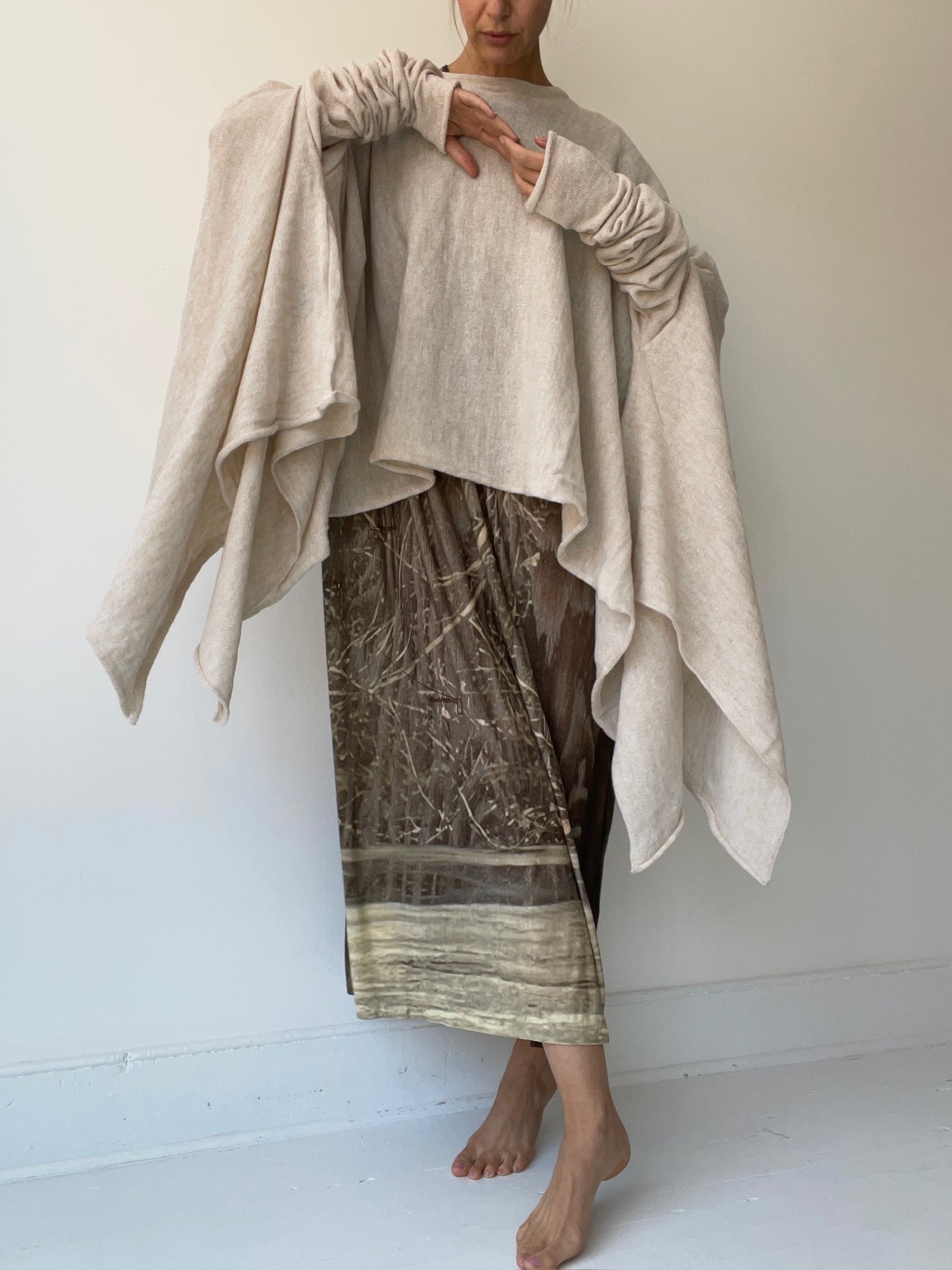 barbara bologna salotto sweater NATURAL