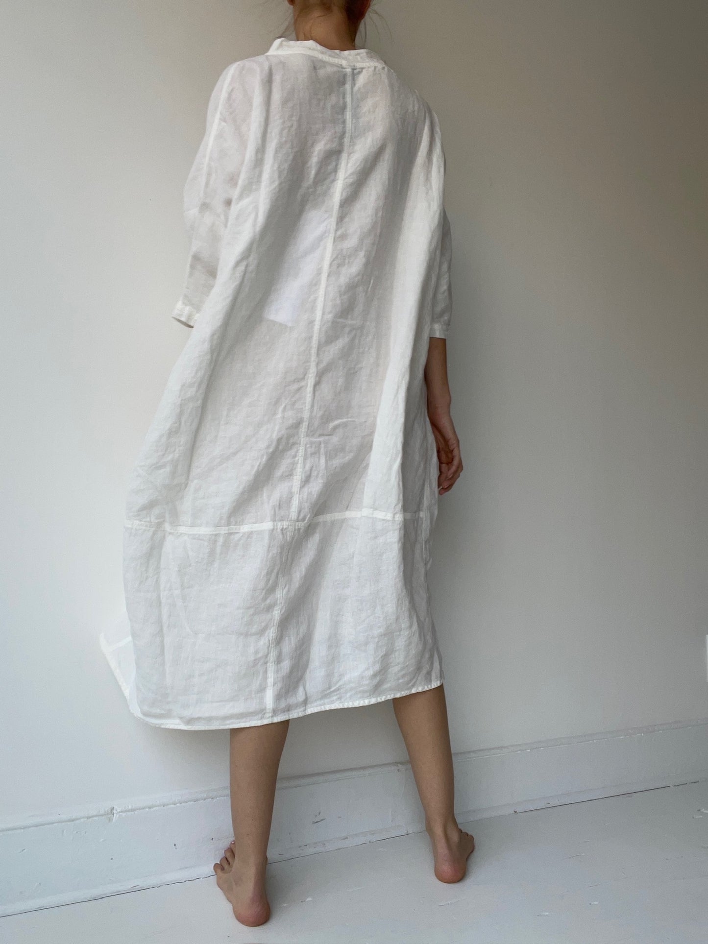 rundholz black label long linen dress