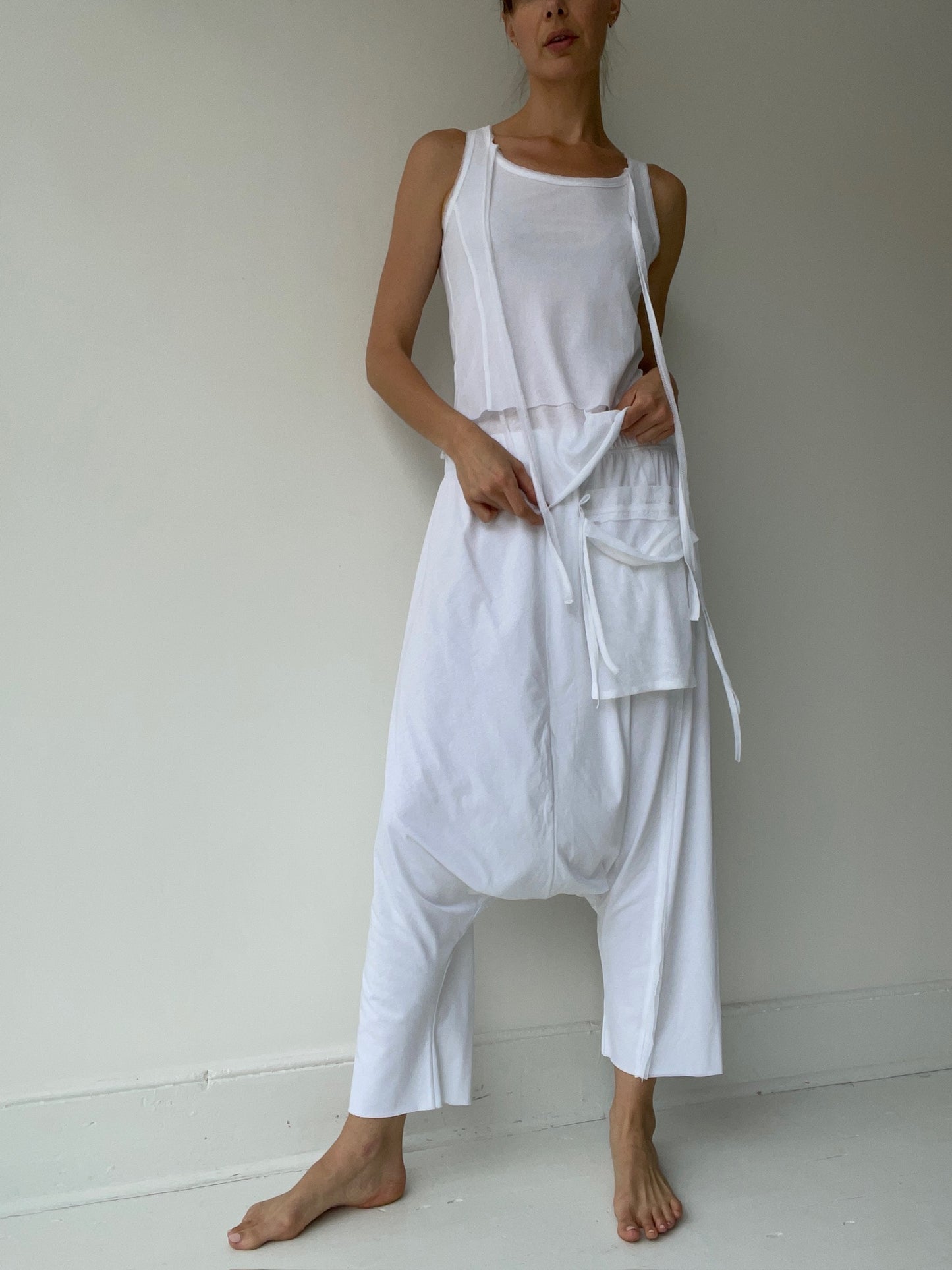pal offner neck holder top WHITE