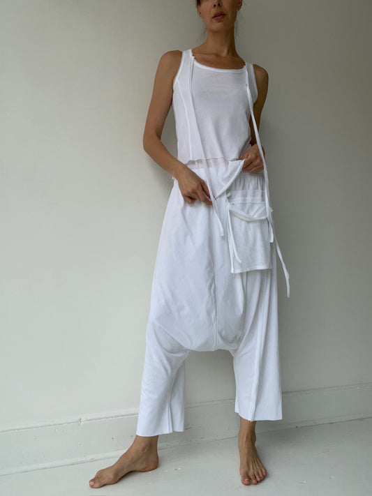 pal offner neck holder top WHITE