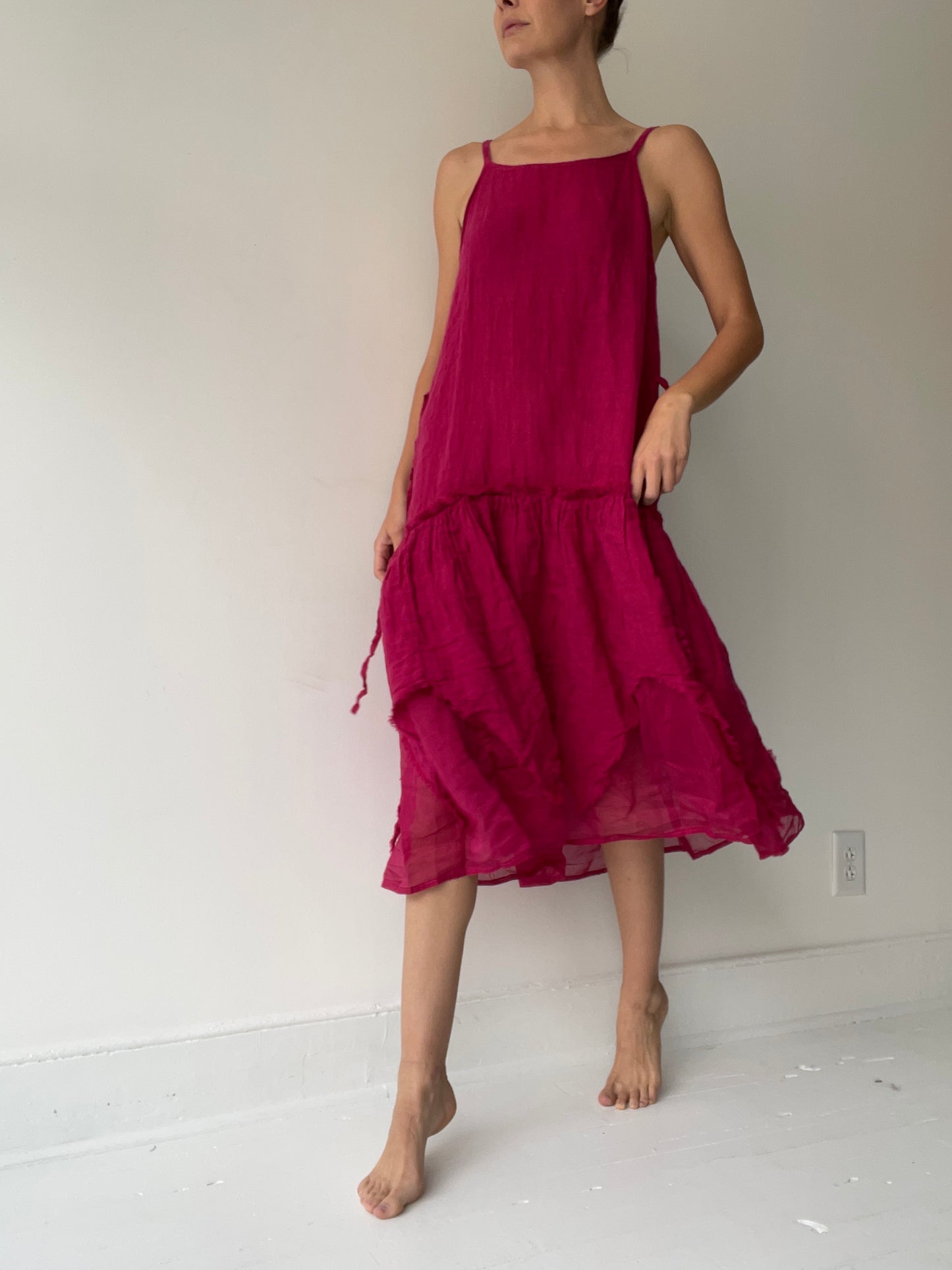 long vintage slip