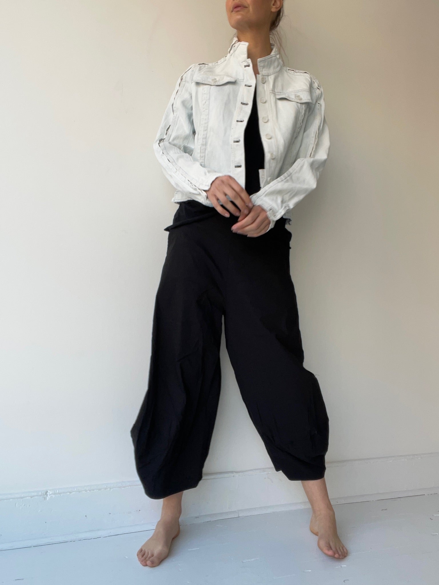 a rundholz mainline cotton hook jean jacket