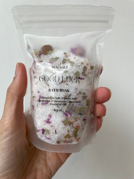 good luck bath soak