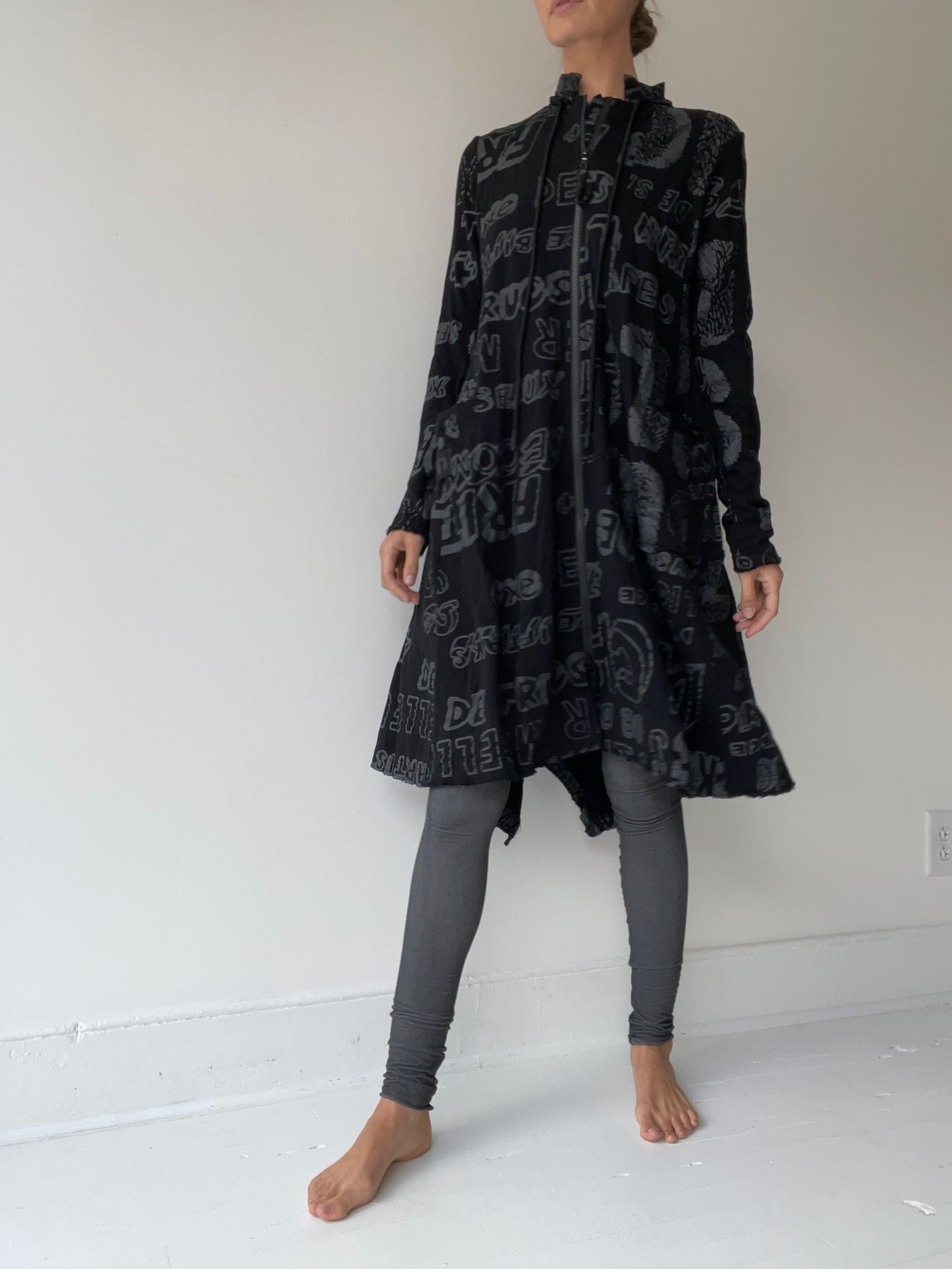 rundholz black label long zip coat