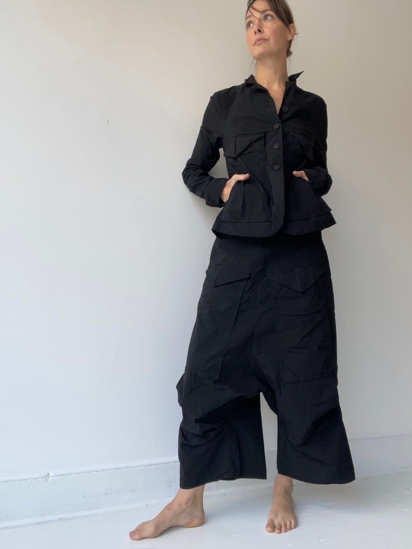rundholz dip crepe jacket