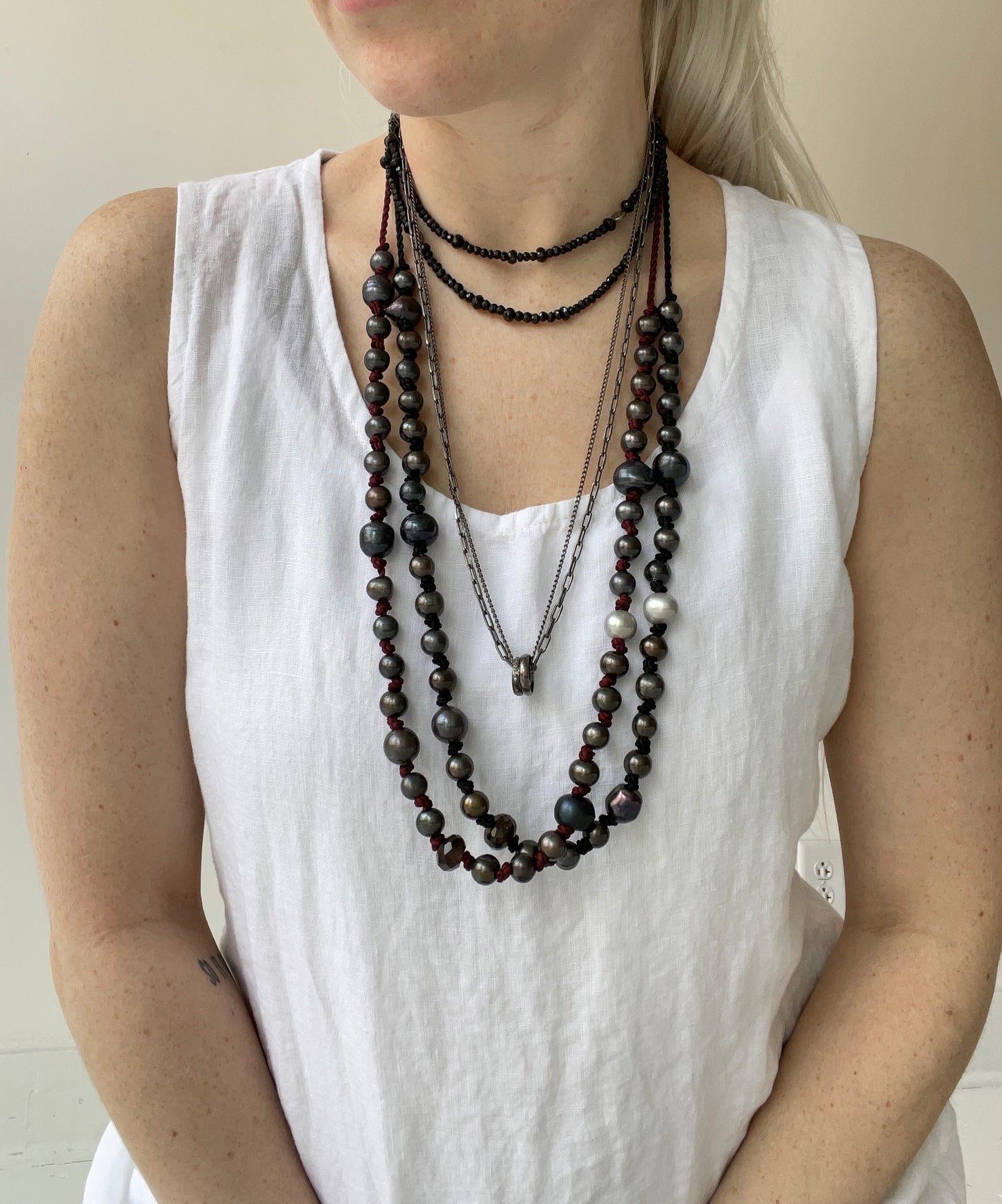 hoku necklace RED