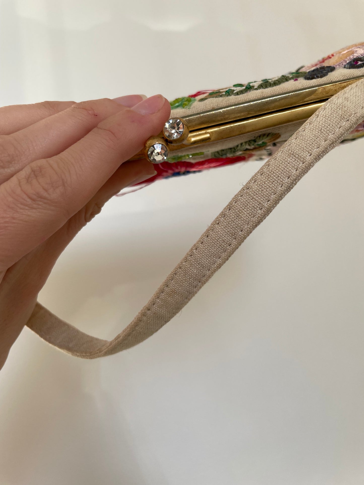 vintage butterfly purse