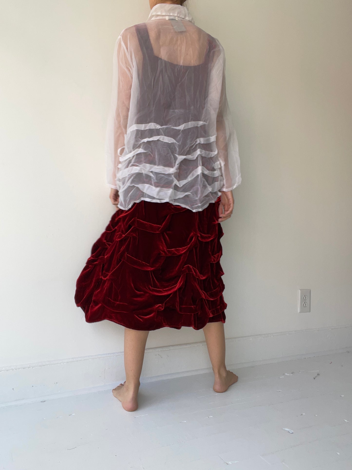 croissant shirt ORGANZA