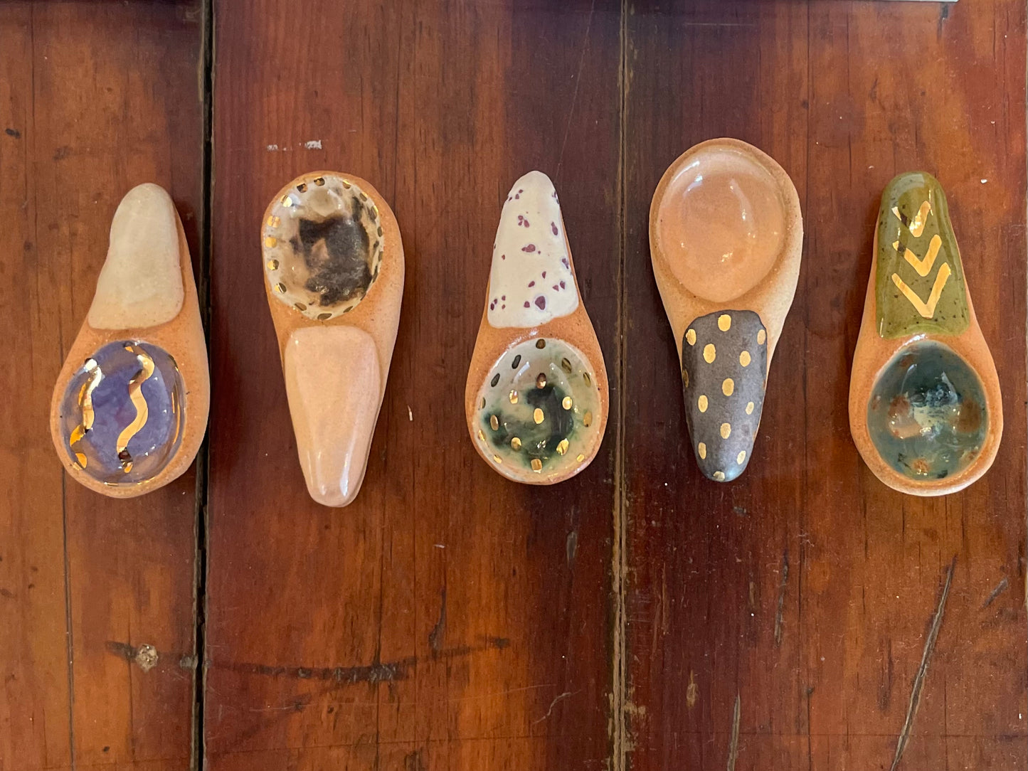 little clay spoon