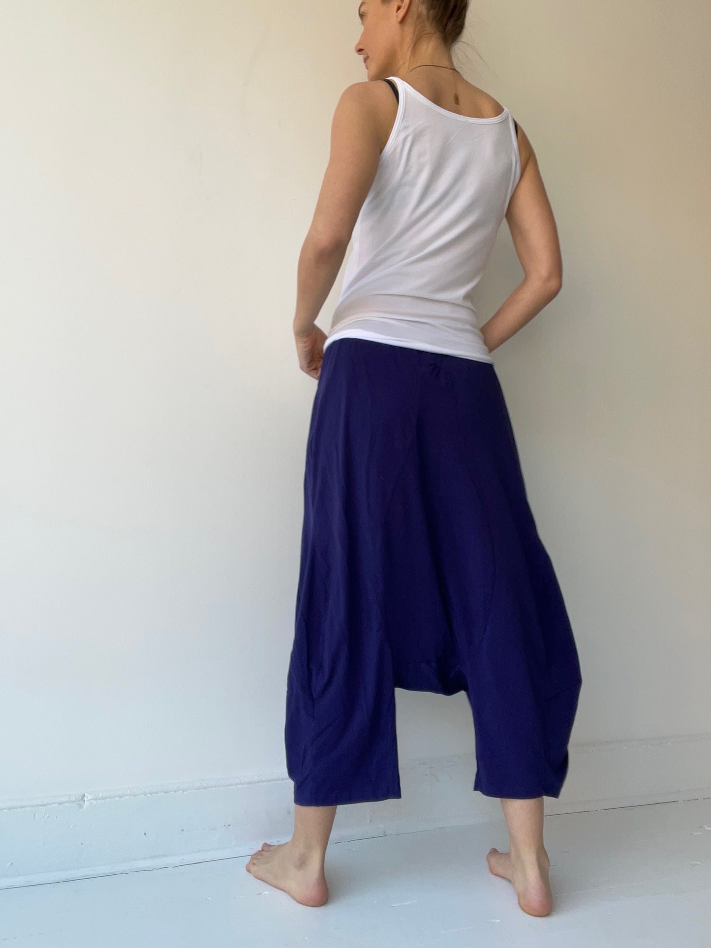 strappy stretch tank WHITE