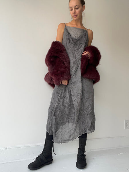 rundholz black label faux fur jacket