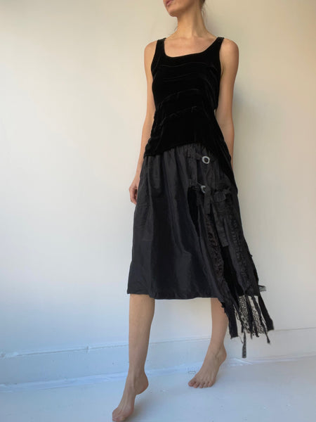 ribbon and lace skirt