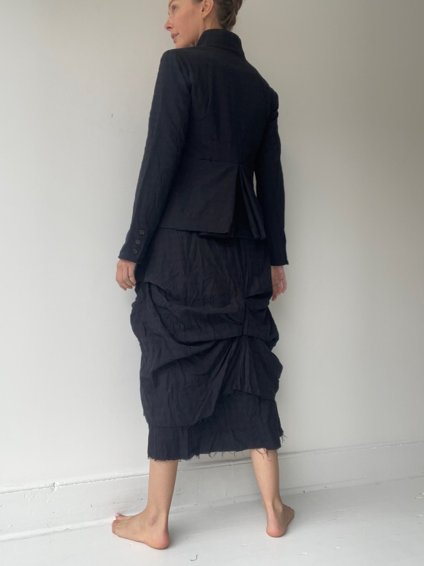aleksandr manamïs checked puff back jacket