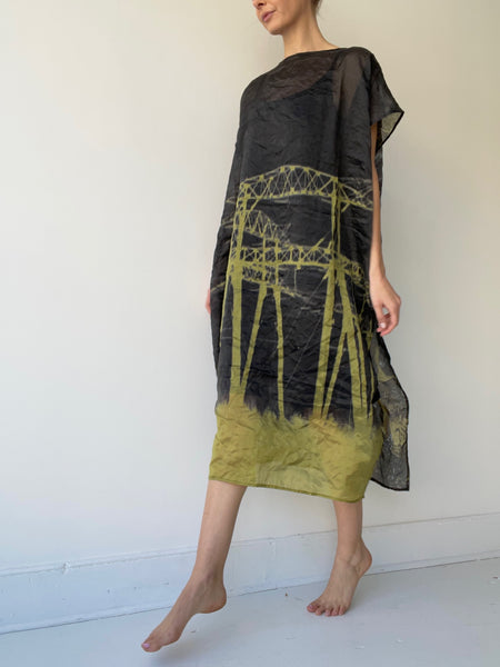 barbara bologna print tube dress