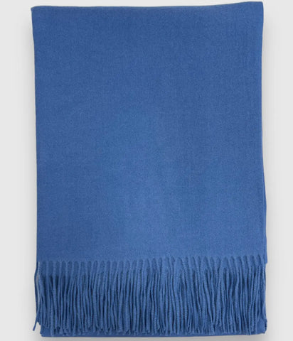 blue pashmina scarf