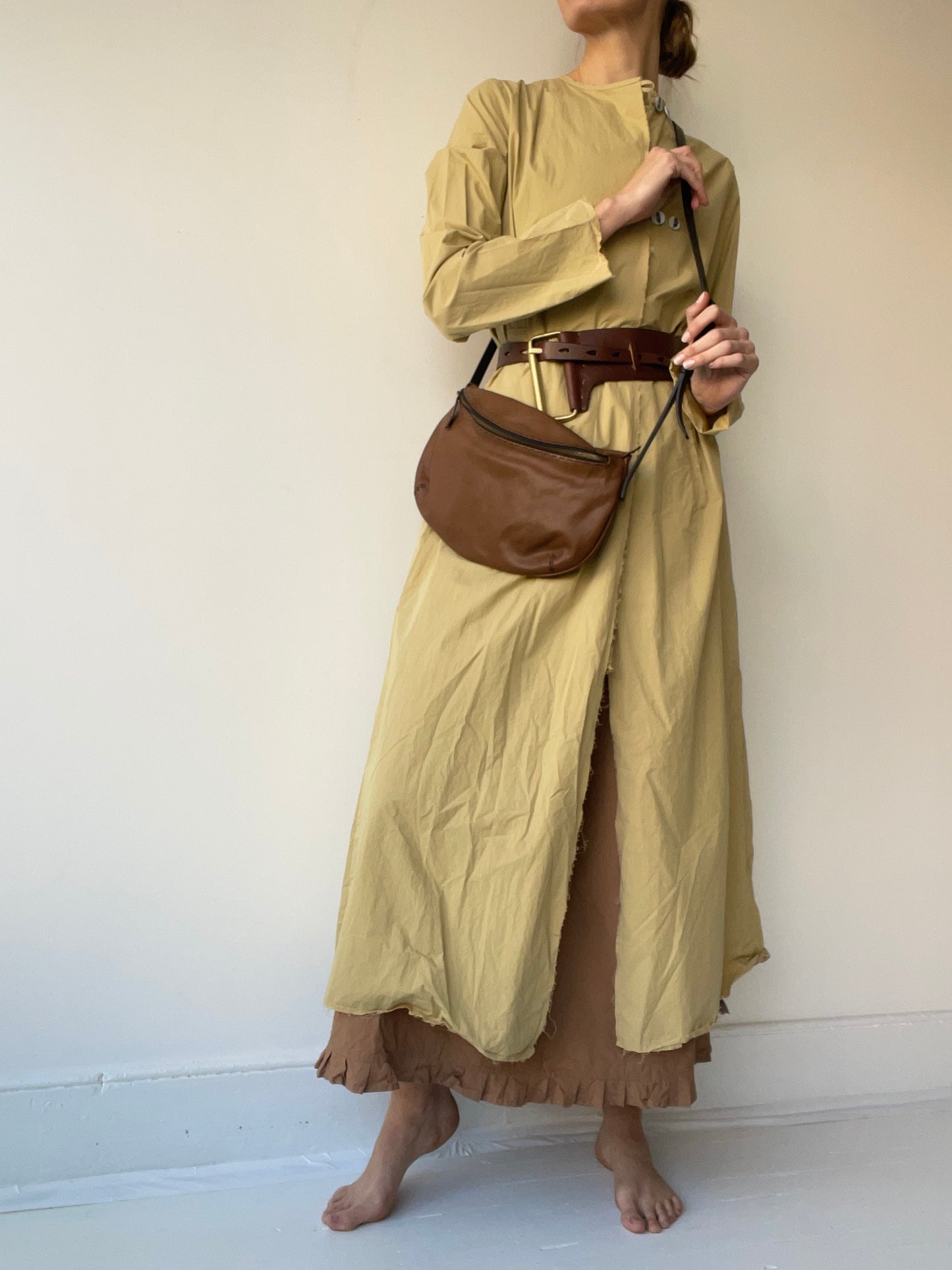 johnny farah brown alba bag