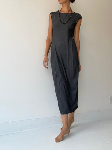 rundholz mainline long slate dress