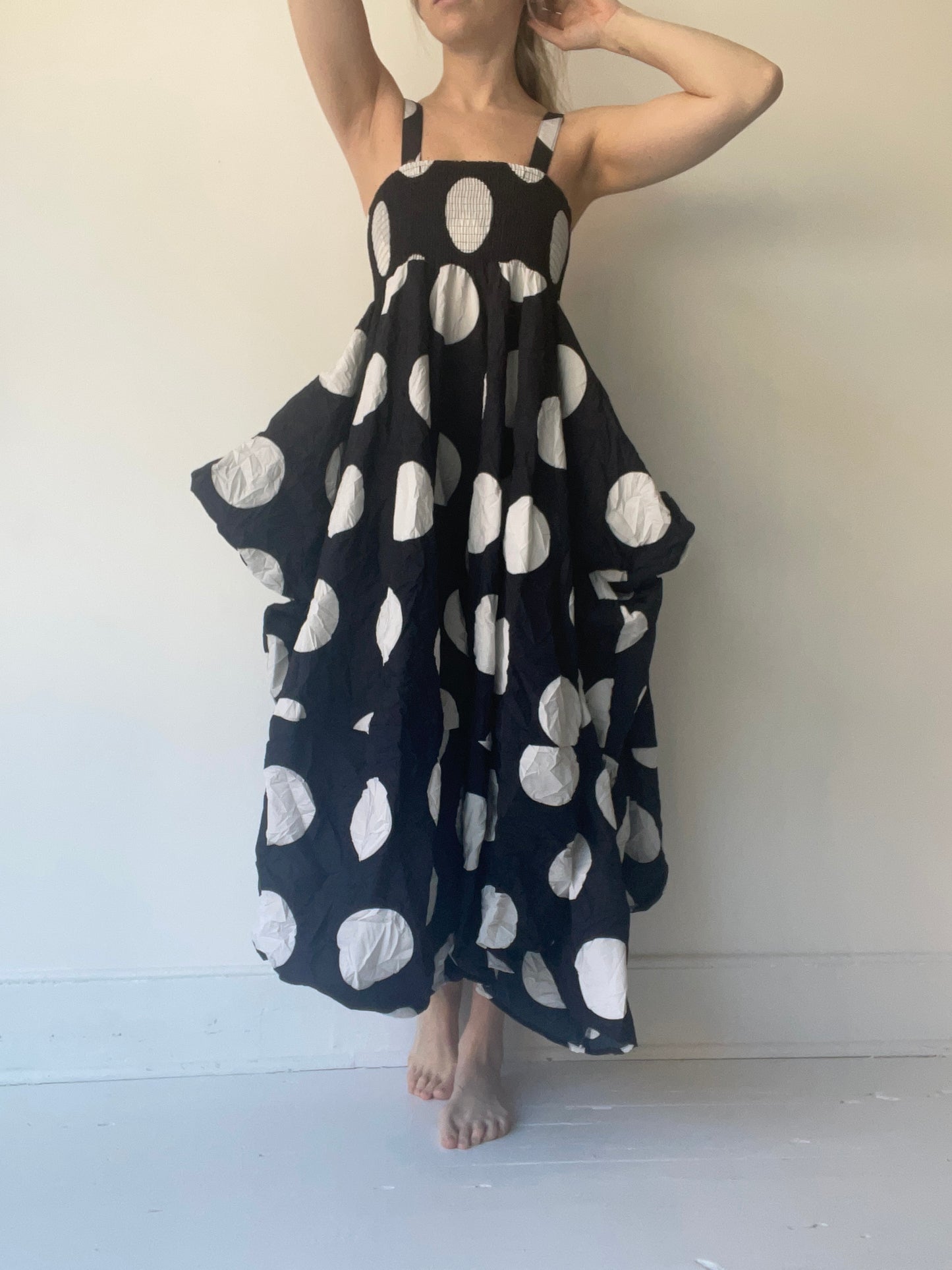 polka plü t dress luxe