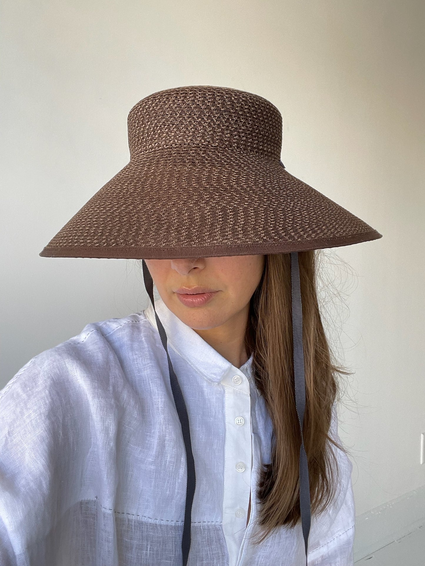 a chisaki dian hat with 60% recycled polyester/40% arabica