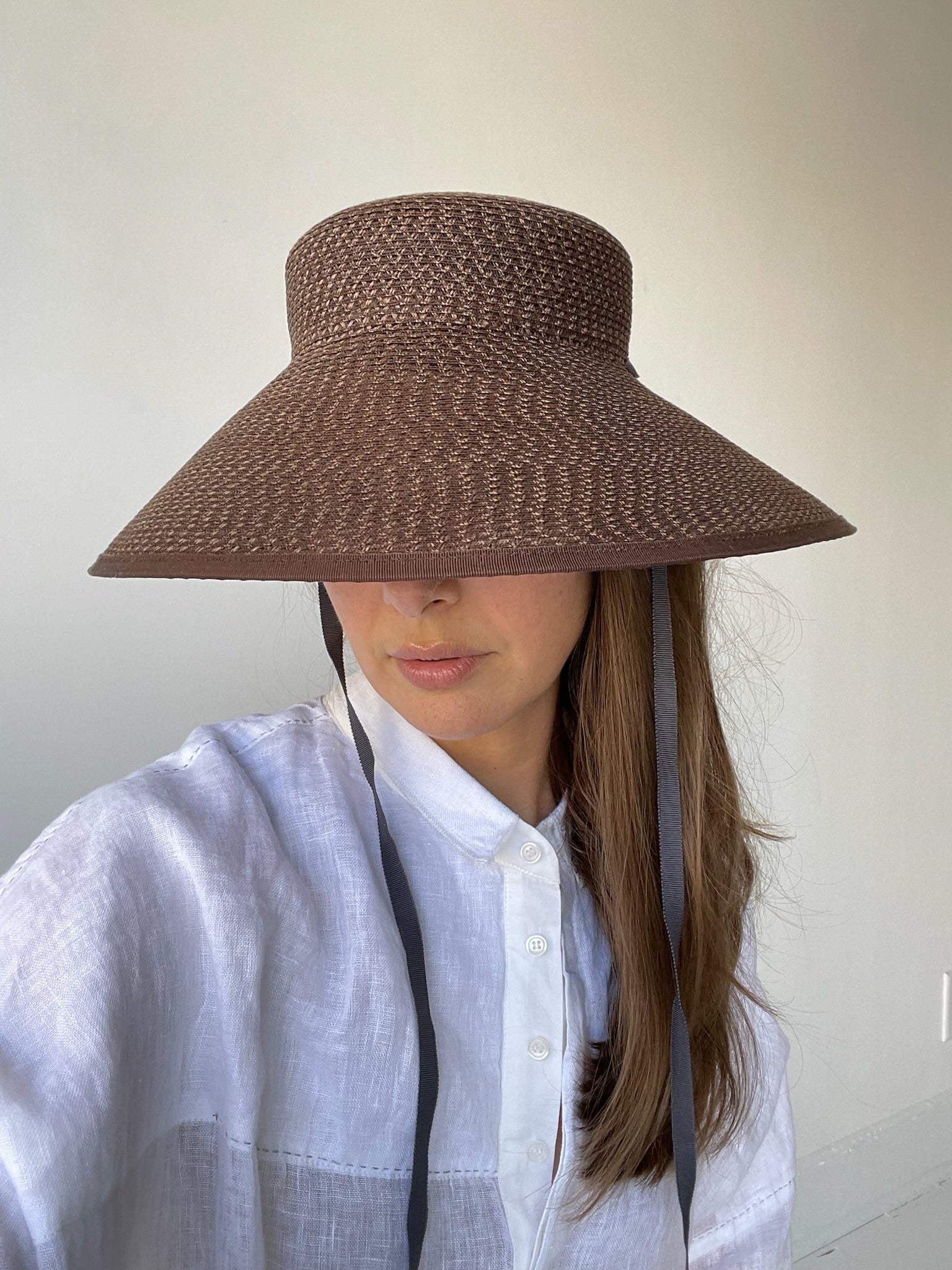a chisaki dian hat with 60% recycled polyester/40% arabica