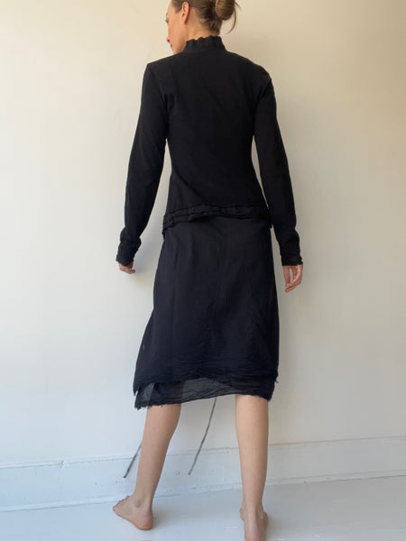 patched mini penguin coat