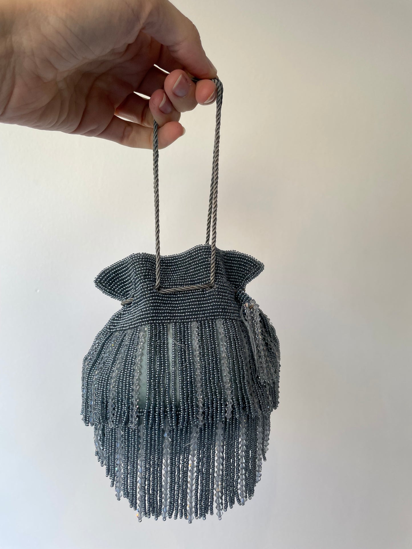 vintage tiny beaded purse