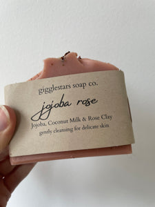 jojoba rose soap